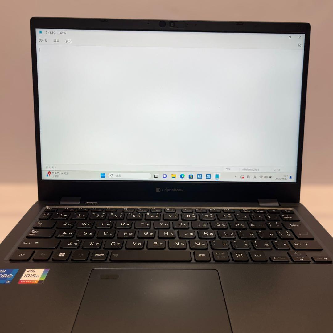 美品 dynabook G83/KW 2023年製 第12世代 バッテリー消耗少