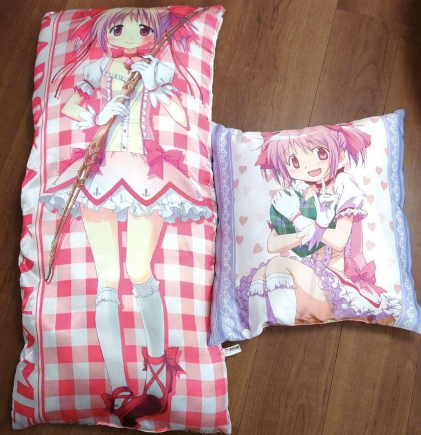 魔法少女まどか☆マギカ 抱き枕 クッション 2点セット 鹿目まどか 巴マミ