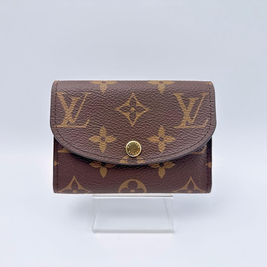 ルイヴィトン ポルトモネ ロザリ コンパクトウォレット ケース 小銭入れ