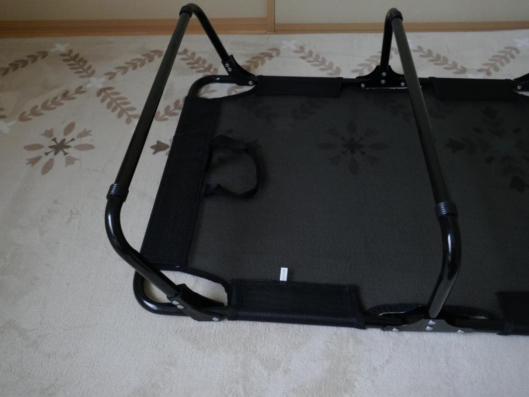 犬 ワンちゃん　折りたたみ　コット　ベッド　メッシュ　約W90＊D60＊H20