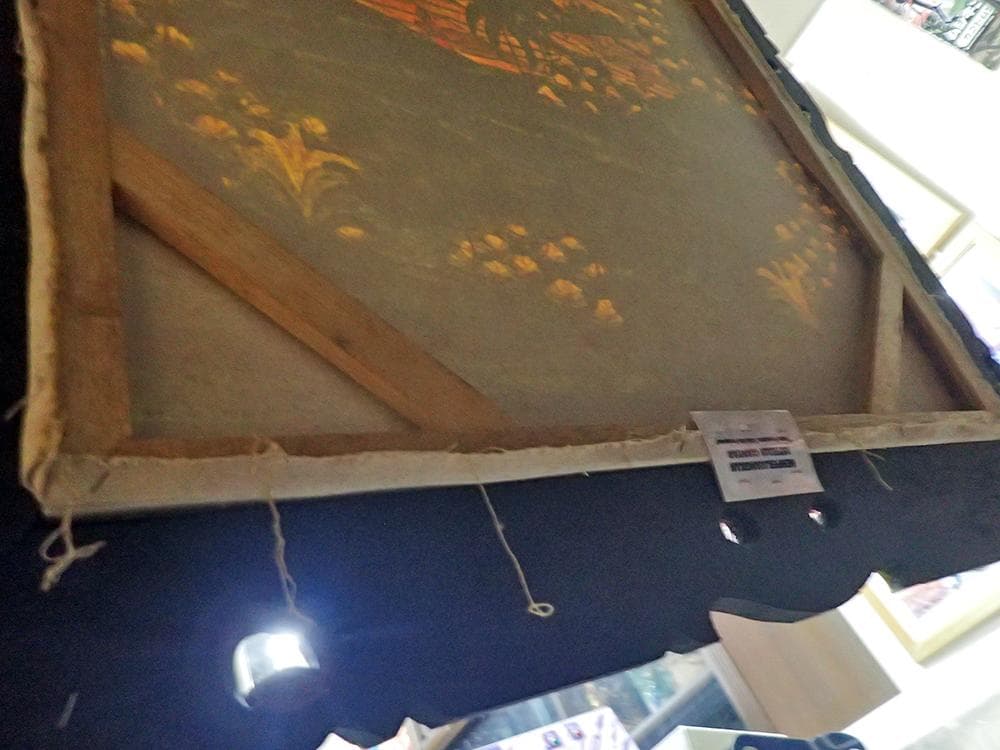 インドネシアの田園風景＿絵画