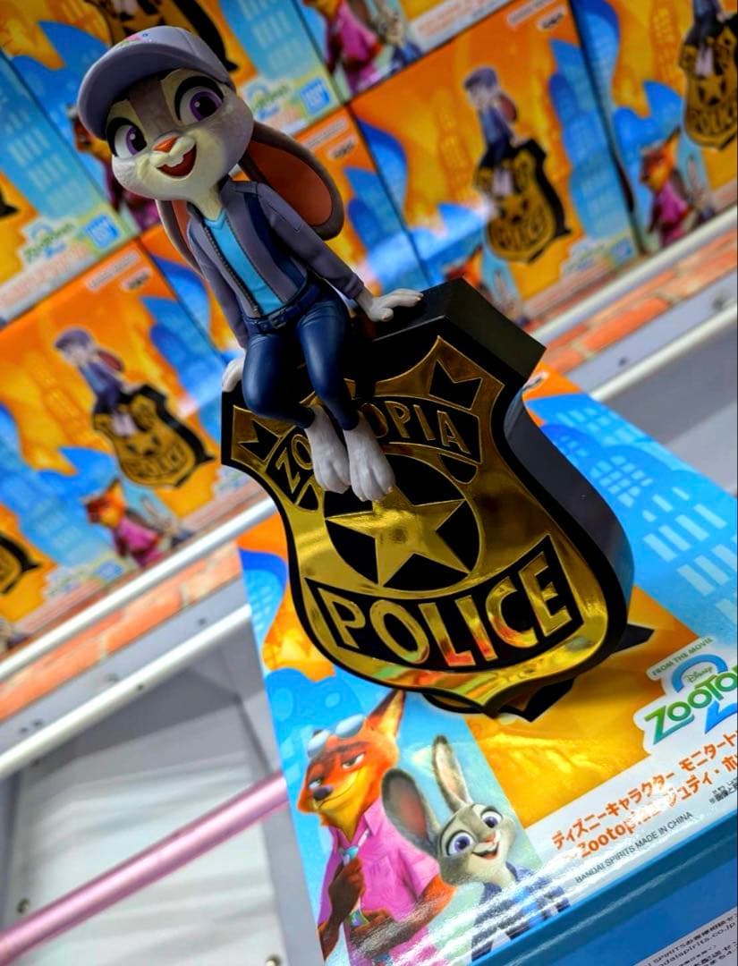 ズートピア フィギュア ニック・ワイルド & ジュディ・ホップス ４個セット