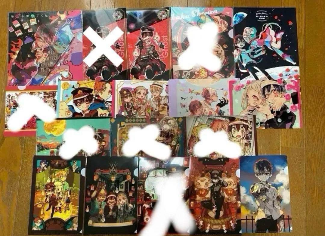 地縛少年花子くん　ミニクリアファイル　ファイル