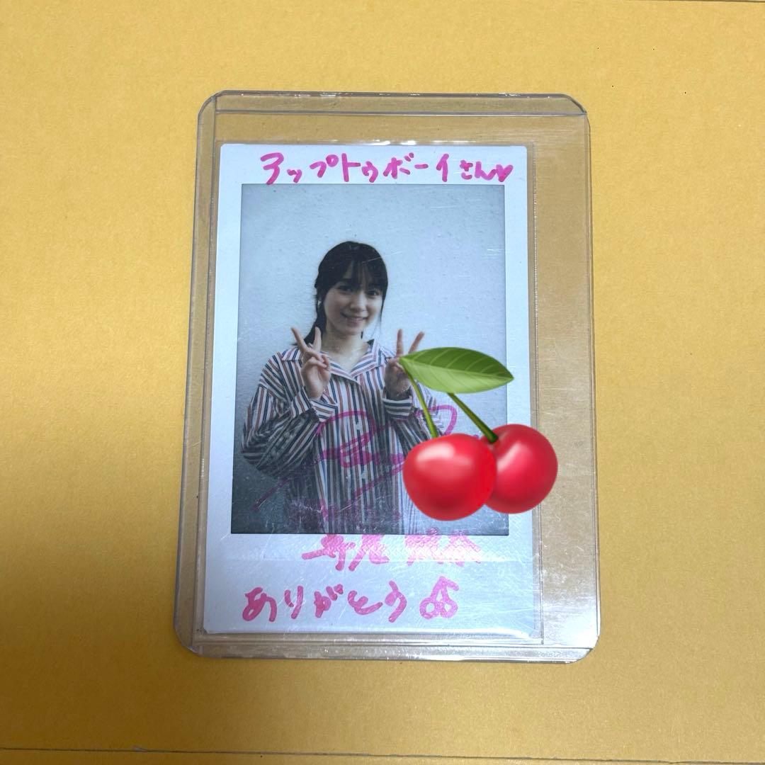 守屋麗奈 サイン入りチェキ