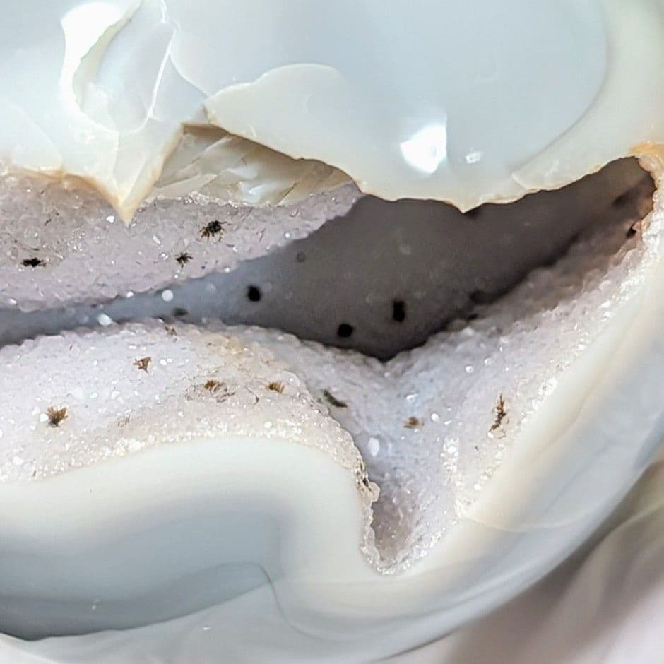 笑口 ジオード瑪瑙 スフィア