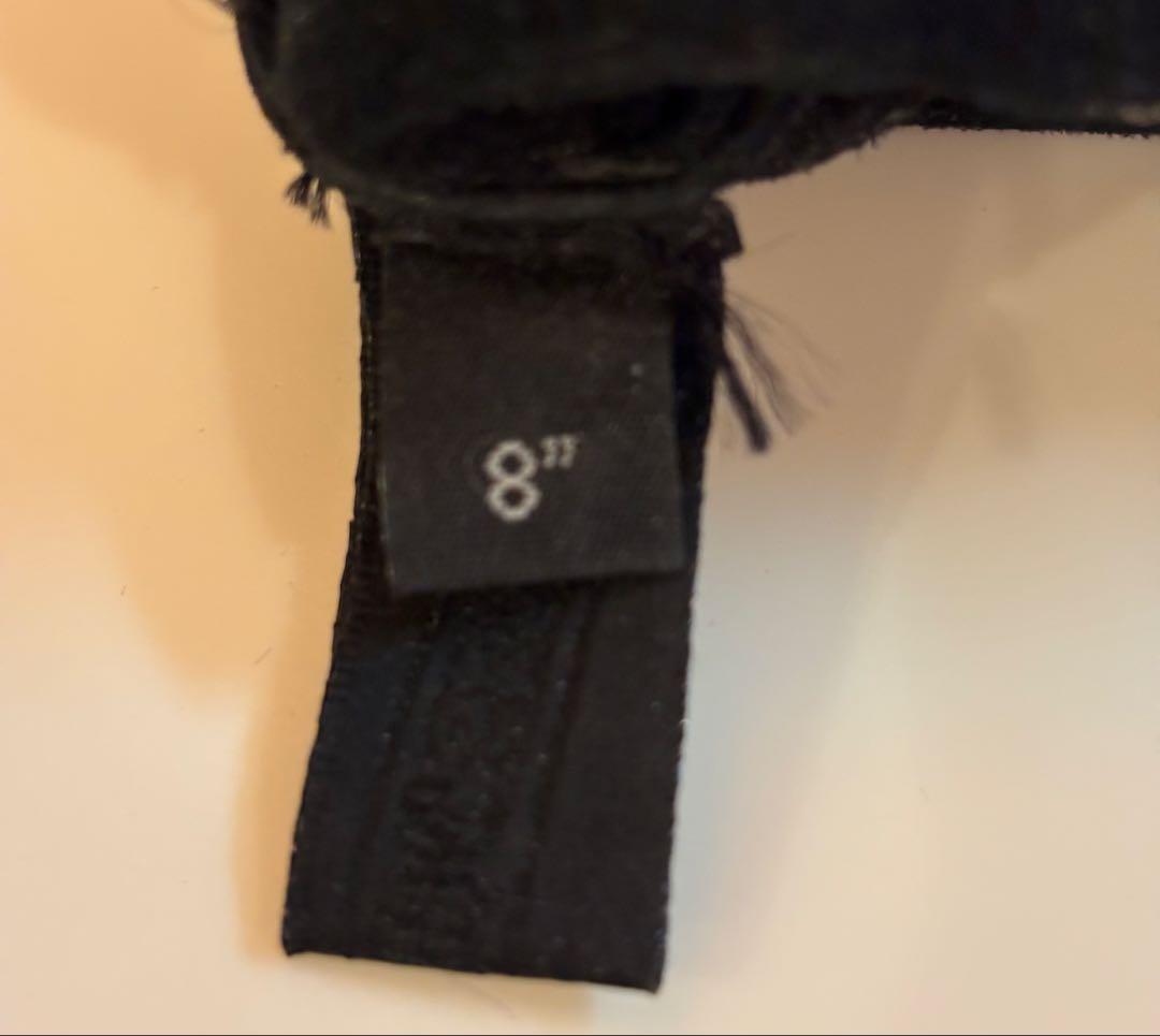 クロムハーツ　レザーグローブ　セメタリー　サイズ8