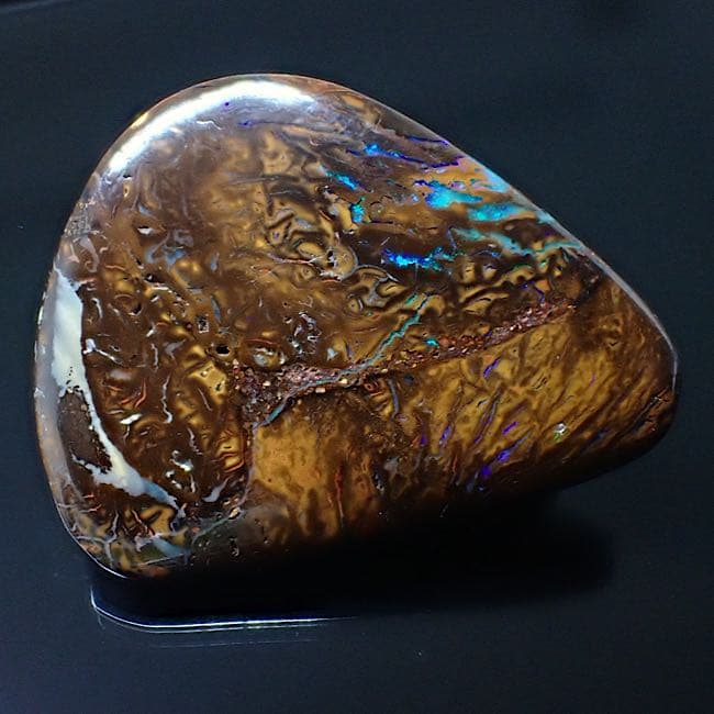 ボルダーオパールのタンブル③