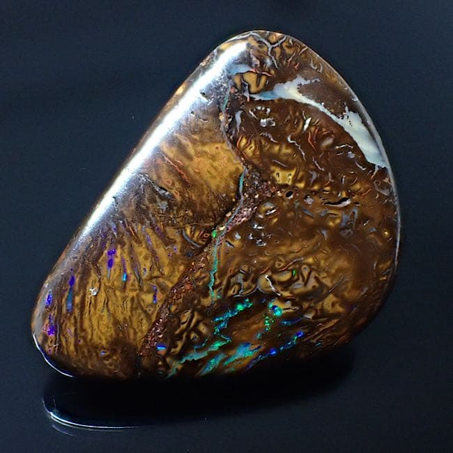 ボルダーオパールのタンブル③