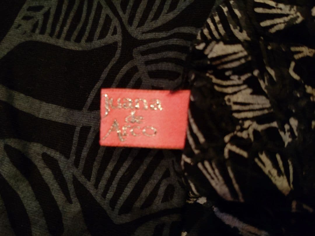 juana de arco アラジンパンツ ニャンドゥティ柄 アルゼンチン S