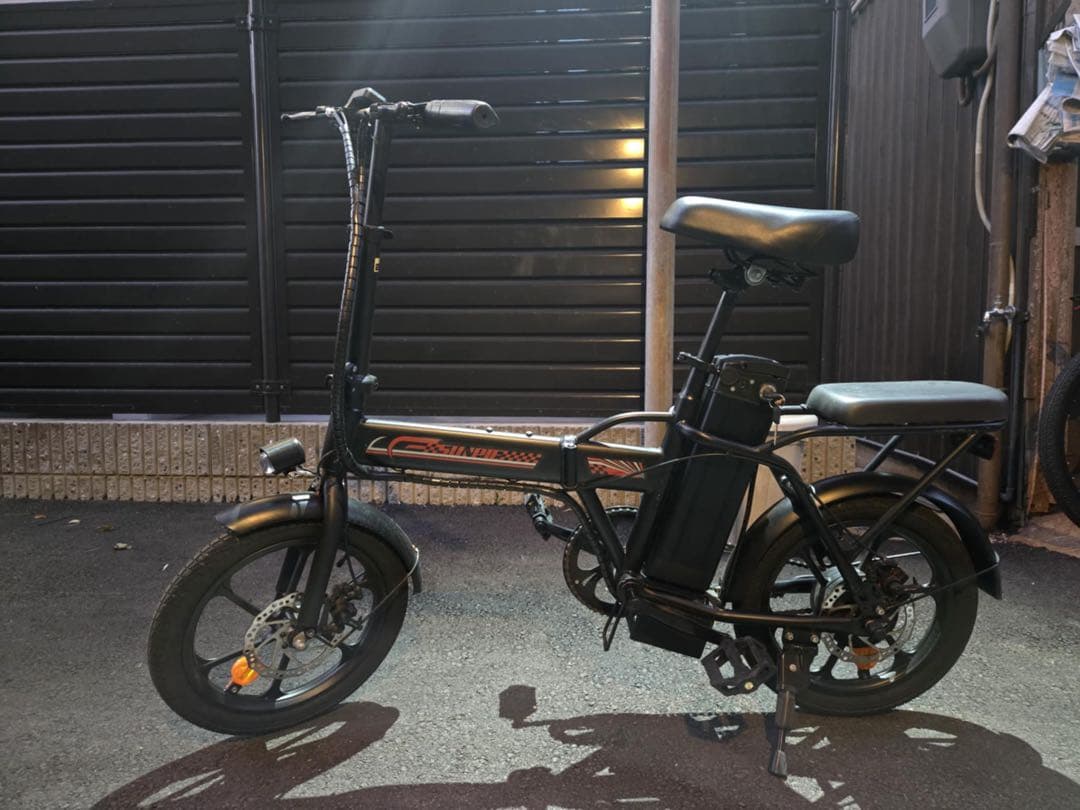 電動アシスト自転車 ブラック