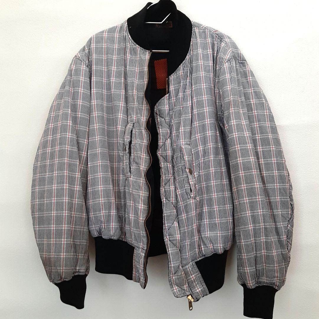 Karl helmut カールヘルム パッチ リバーシブル ボンバージャケット