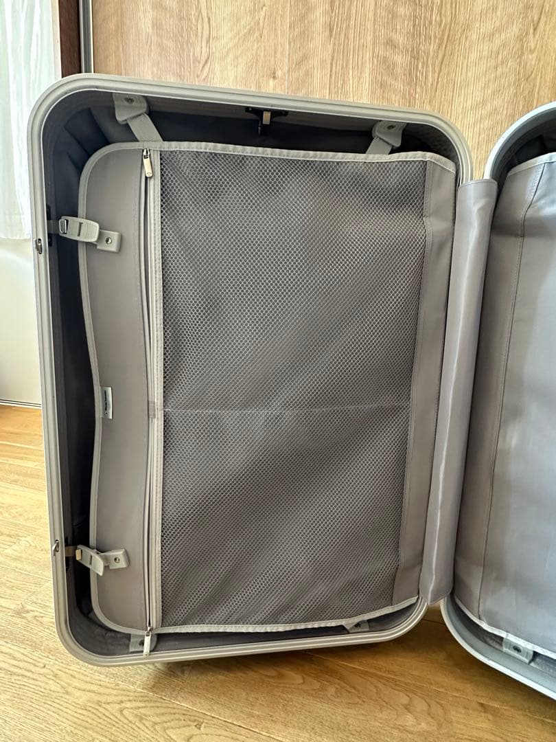 ACE WORLD Traveler スーツケース 91L シルバーカーボン