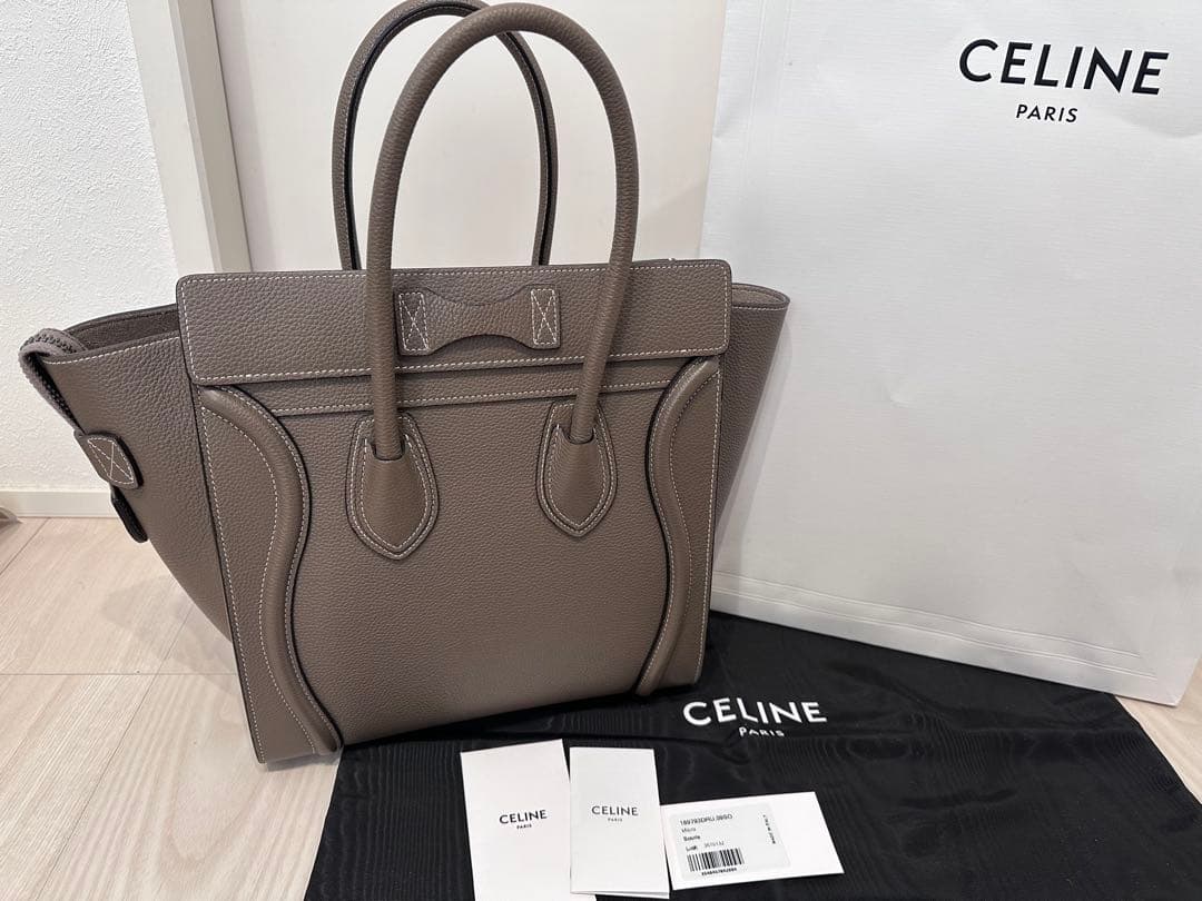 CELINE ラゲージ　マイクロ　スリ