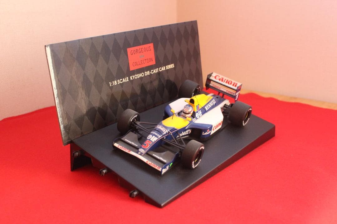 ミニカー 1/18・1992年 F1 ウイリアムズ・ルノー FW14B