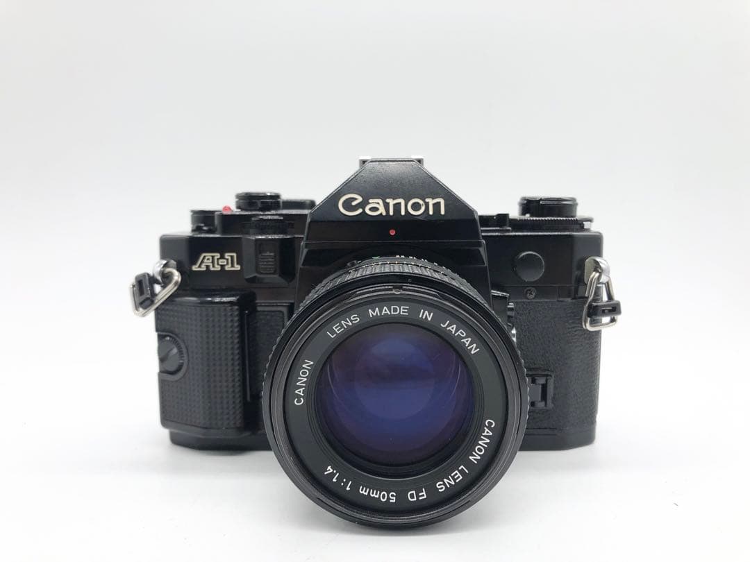 【完動品】Canon A-1 + NFD 50mm F1.4 動作確認済