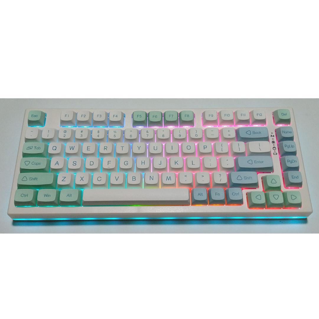YUNZII YZ75 キーボード ミント 赤軸