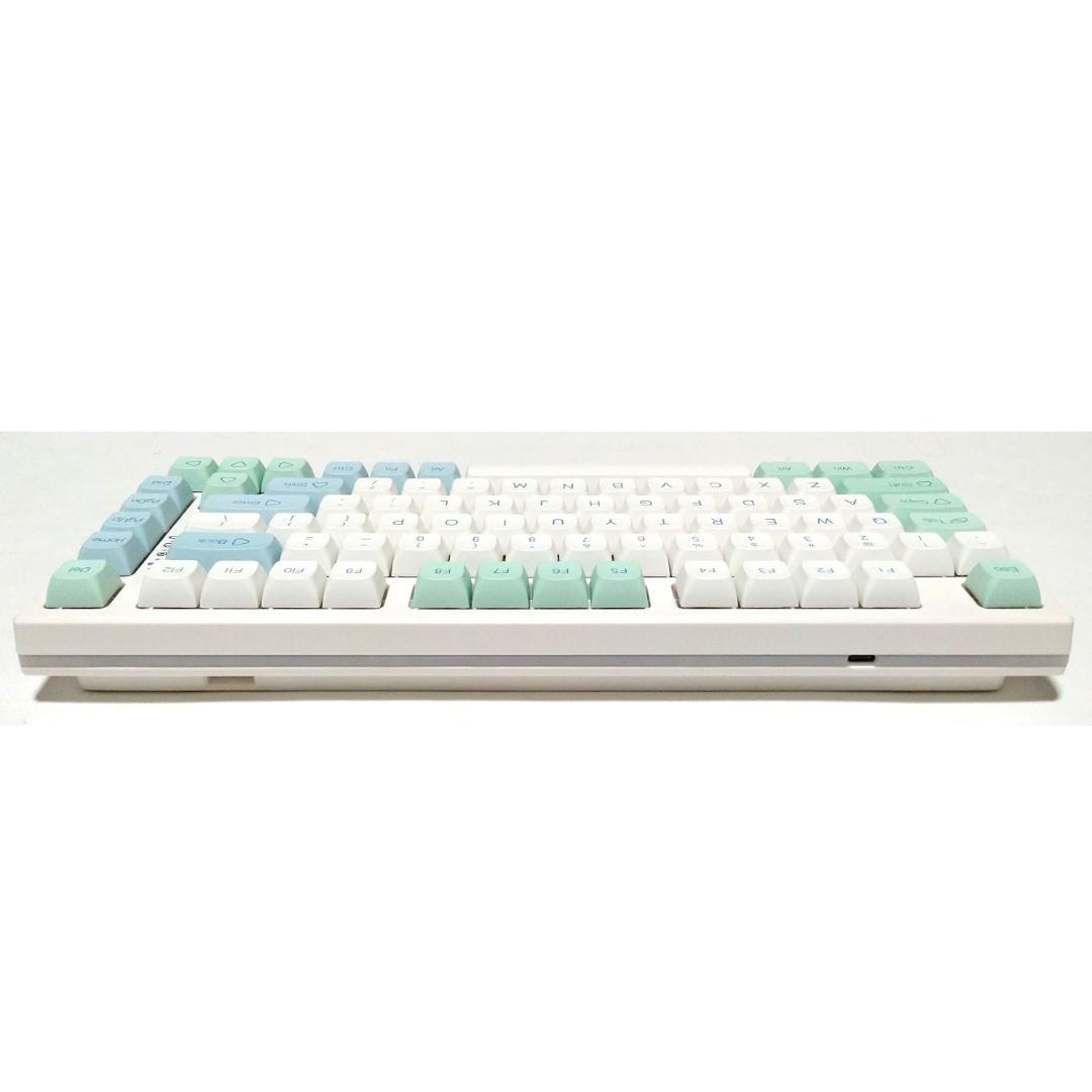 YUNZII YZ75 キーボード ミント 赤軸