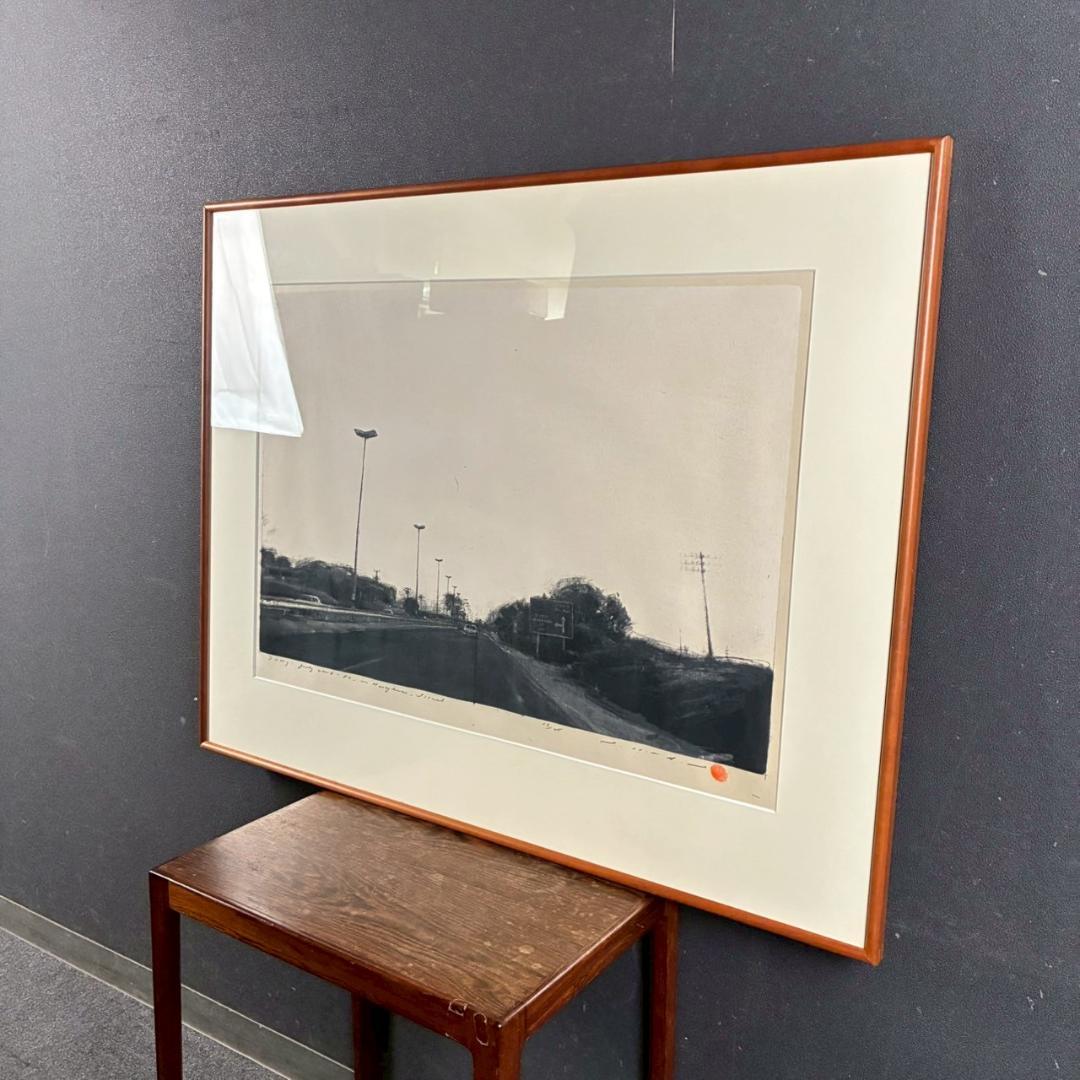 美品 野田哲也「Diary:July.22nd'80」木版+シルク サイン拇印入