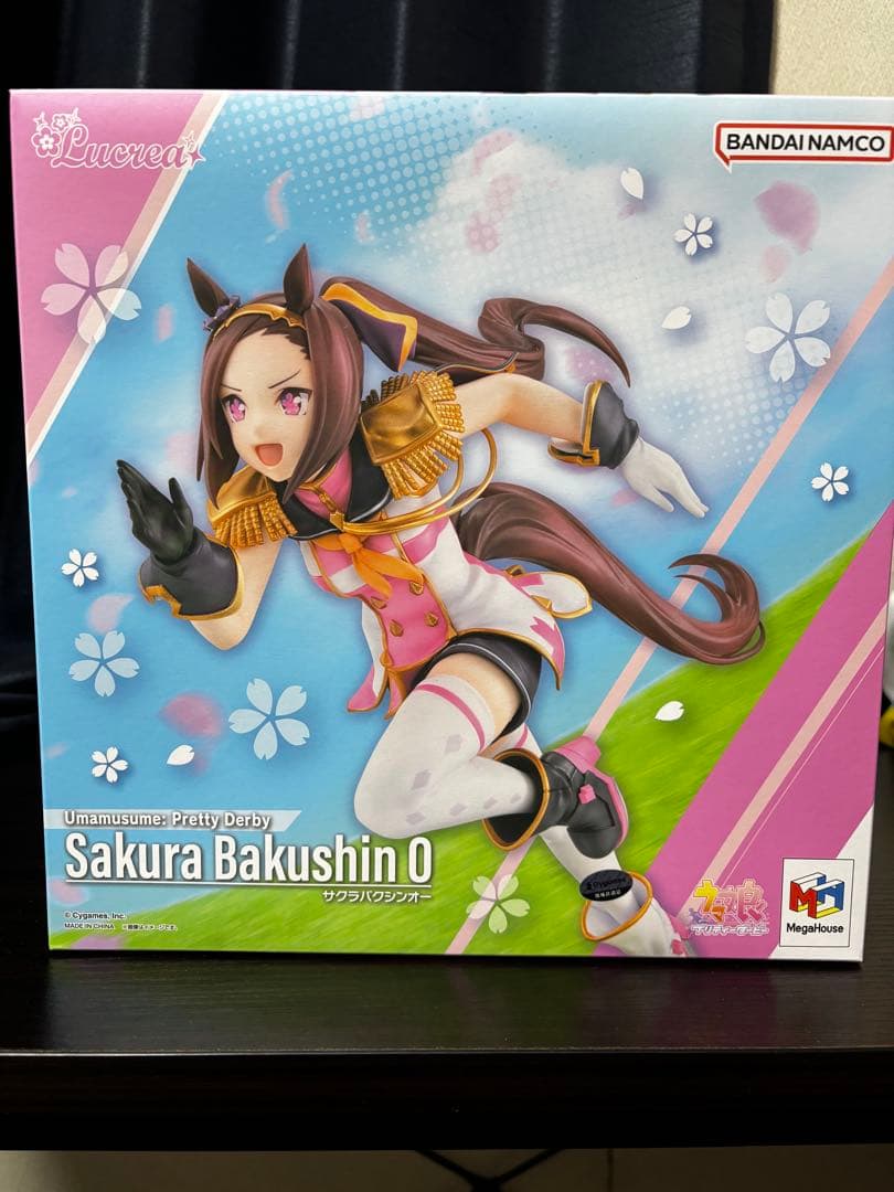 サクラバクシンオー　メガハウス　スケールフィギュア