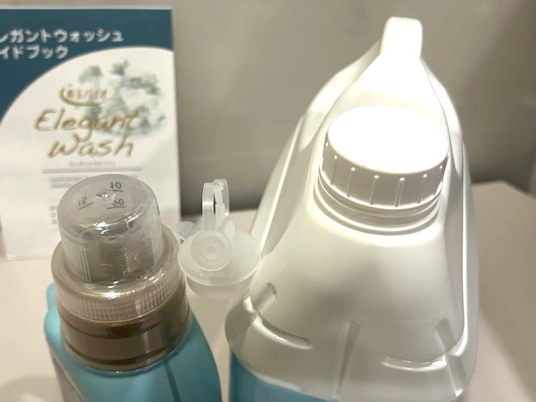 善玉バイオ エレガントウォッシュ 液体 洗濯洗剤 大容量セット ガイドブック付