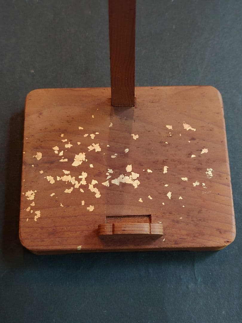 一点物　永井周山　押絵羽子板　市川団十郎　三枡紋　曽我五郎　矢の根　金箔　牡丹