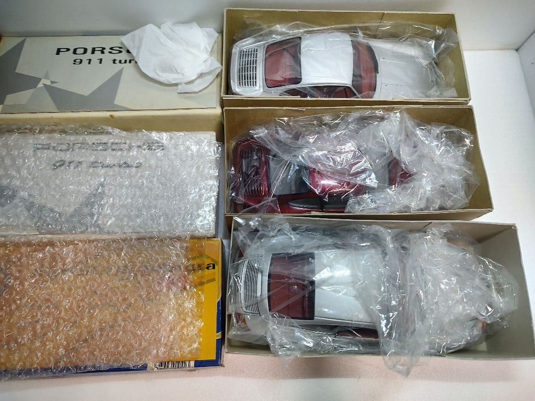 Porsche 911 993Turbo 996 ミニカー 3台セット
