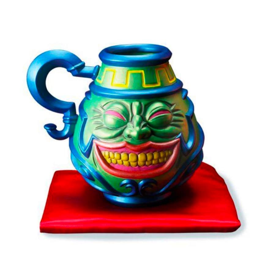 新品未開封 強欲な壺 陶器 遊戯王 デュエルモンスターズ プレミアムバンダイ