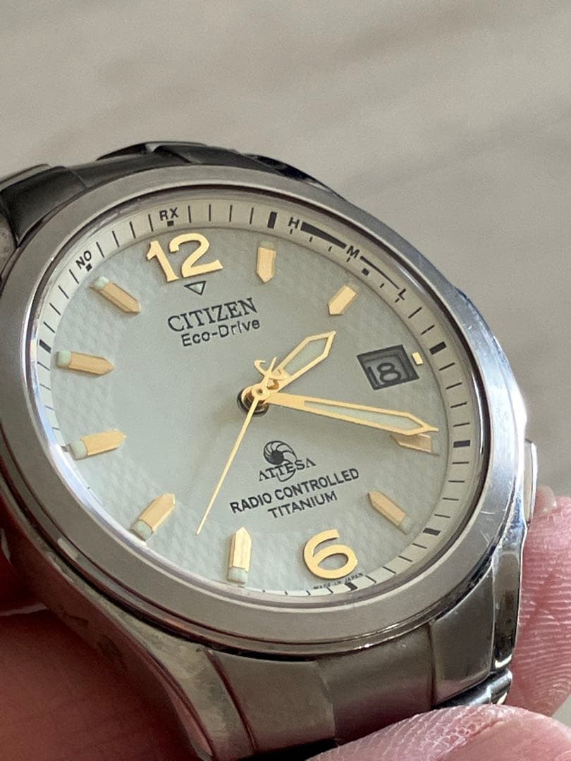 稼働品／CITIZEN ATTESA Eco-Drive H410 アテッサ