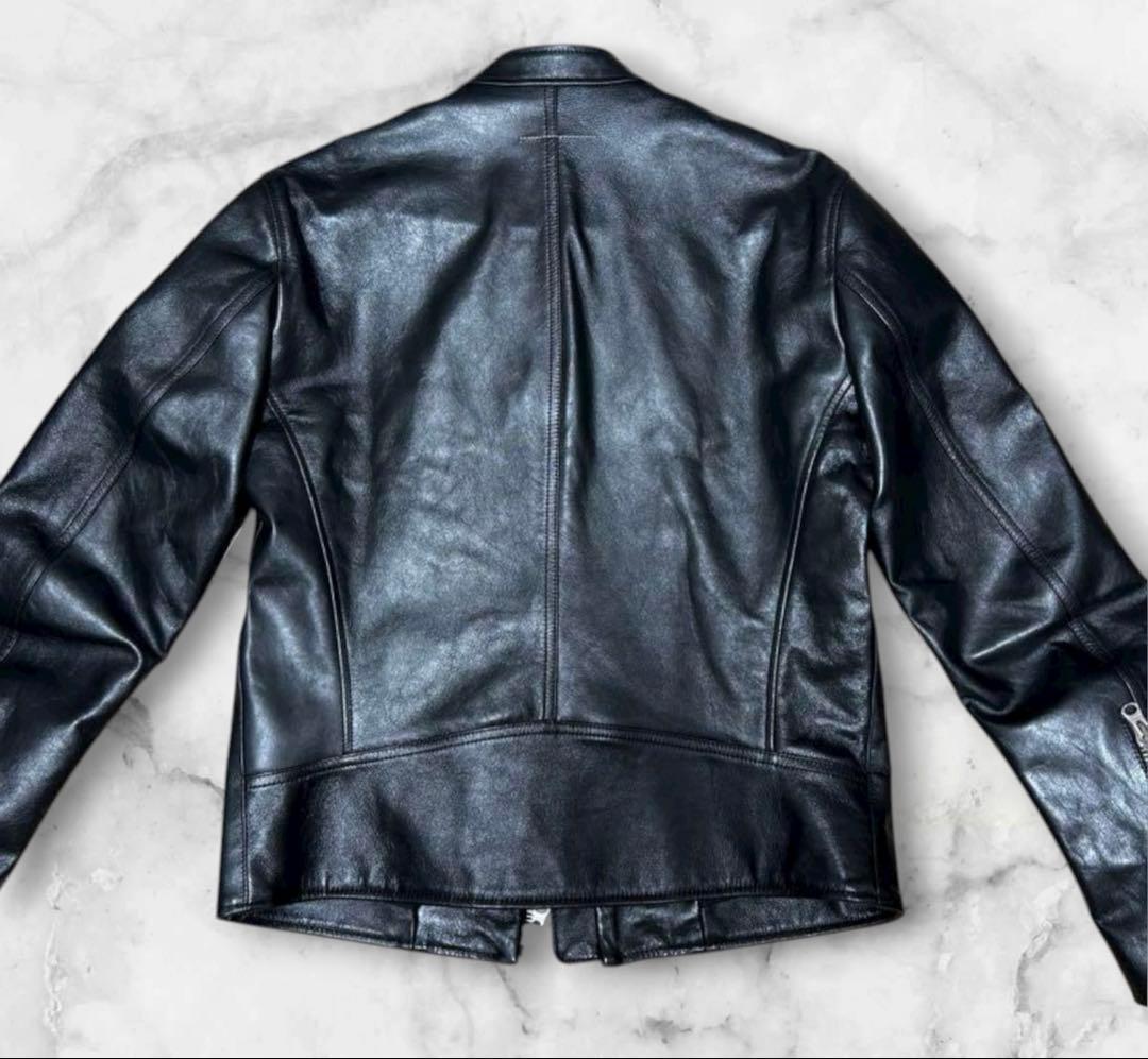 MM6 Maison Margiela レザージャケット 八の字 ライダース
