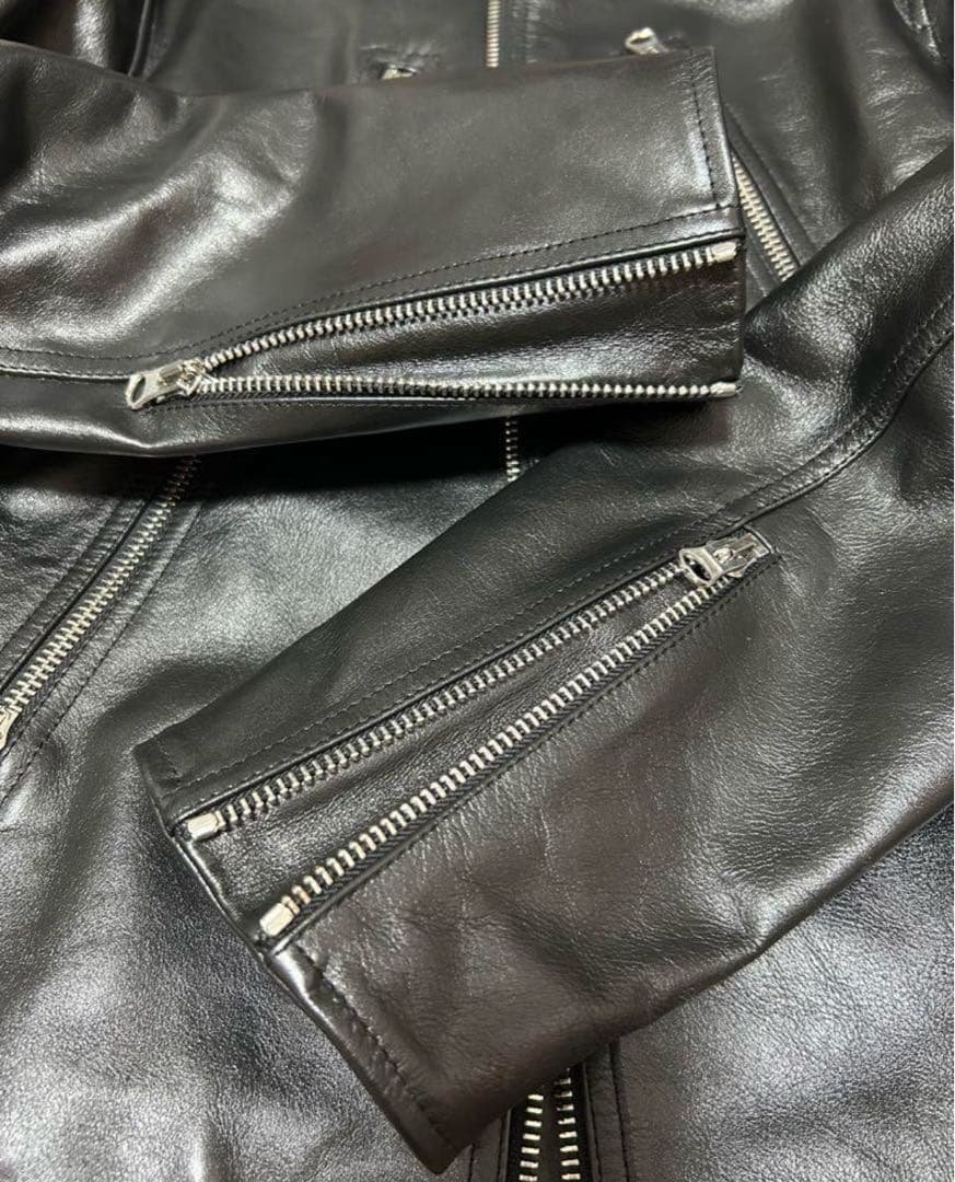 MM6 Maison Margiela レザージャケット 八の字 ライダース