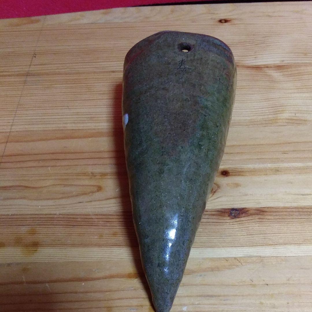 唐津焼き、角型掛花生け