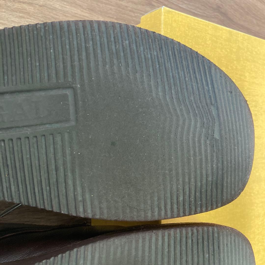 ヒロポン　リーガルウォーカー プレーントゥ ダークブラウン