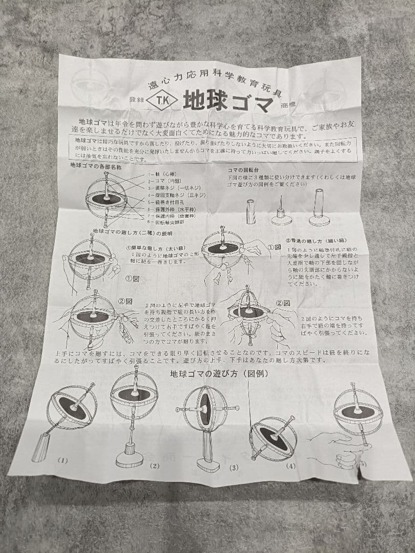地球ゴマ No.A タイガー商会 中古品