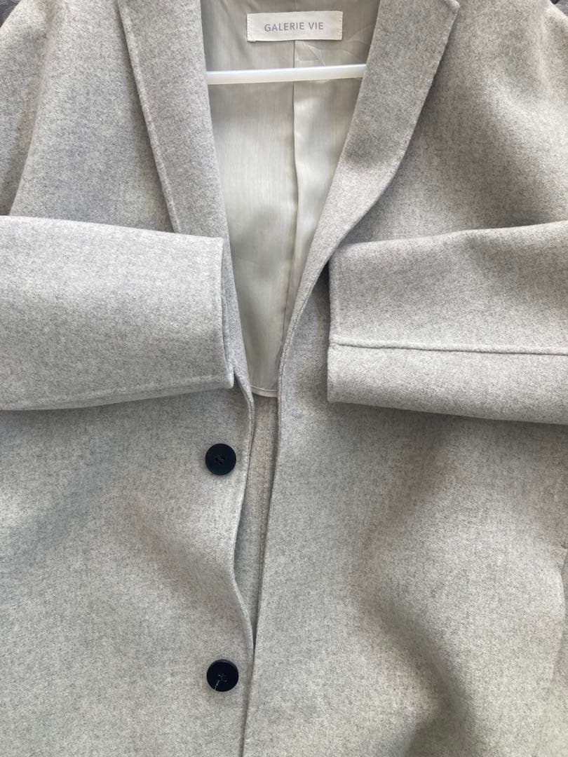 TOMORROWLAND GALERIE VIE ライトメルトンチェスターコート