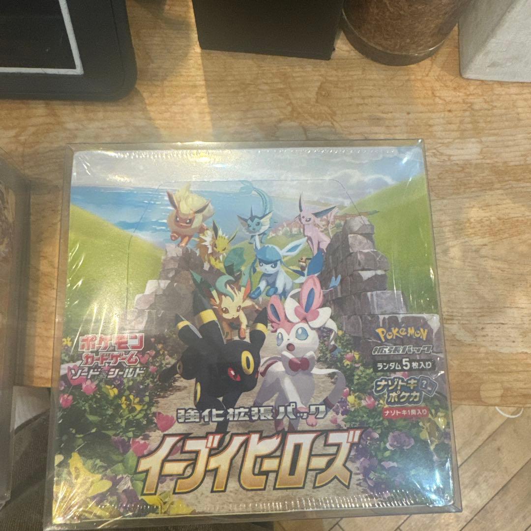 ポケモンカード イーブイヒーローズ　テラスタルフェス未開封BOXシュリンク付き