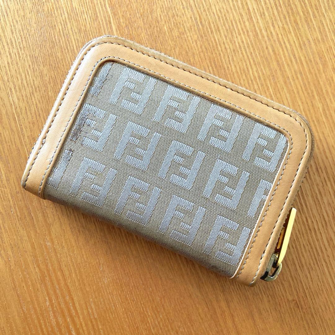 FENDI フェンディ ズッカ ミニ財布 ケース 小銭入れ
