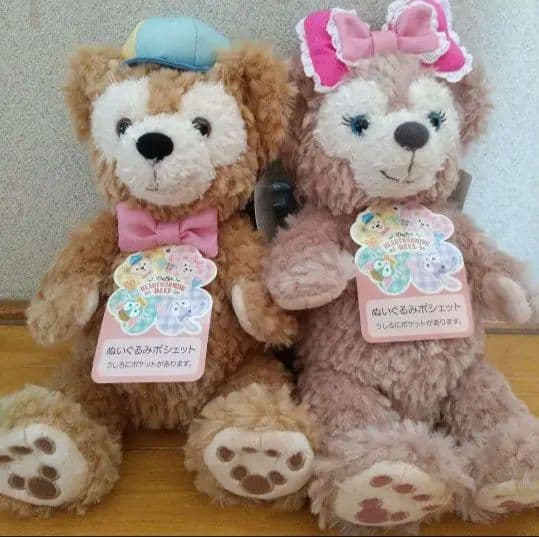 ディズニー ボシェット ( ダッフィー▪シェリーメイ▪ジェラトーニ▪ステラルー)