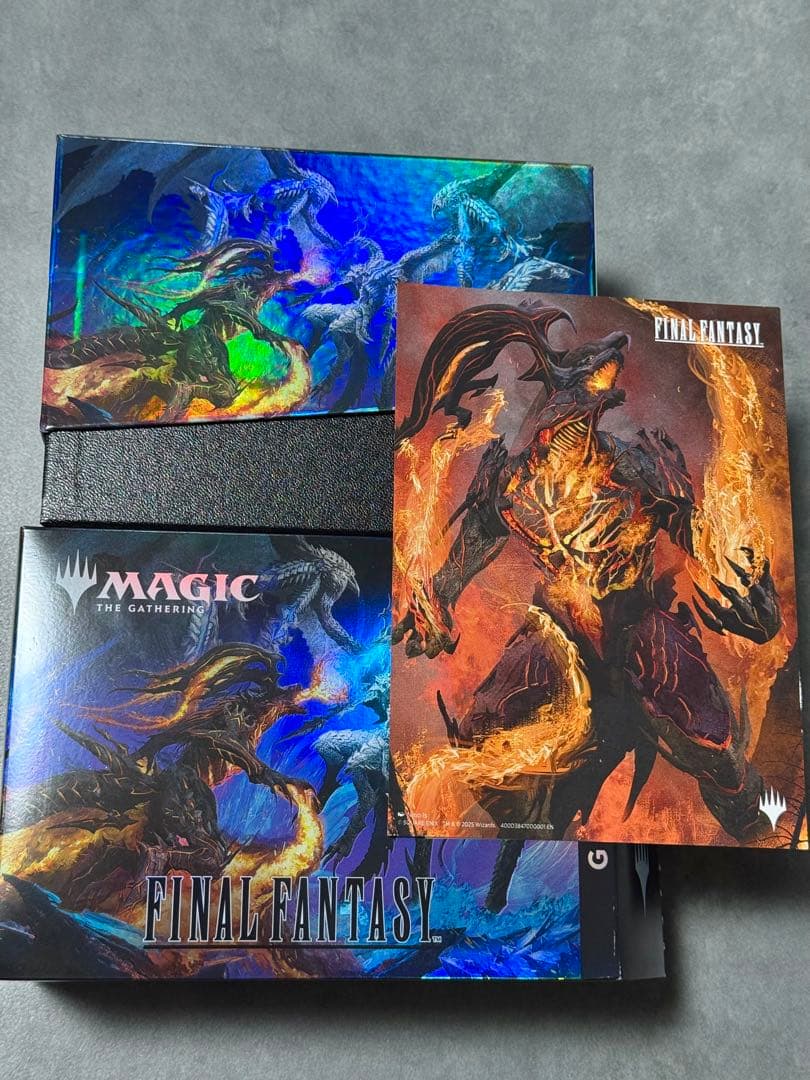 【美品】FINAL FANTASY MTGギフトバンドル 開封済み 英語コレブ無
