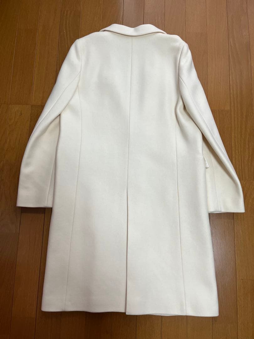 【美品】MACPHEE トゥモローランド ロングコート ホワイト