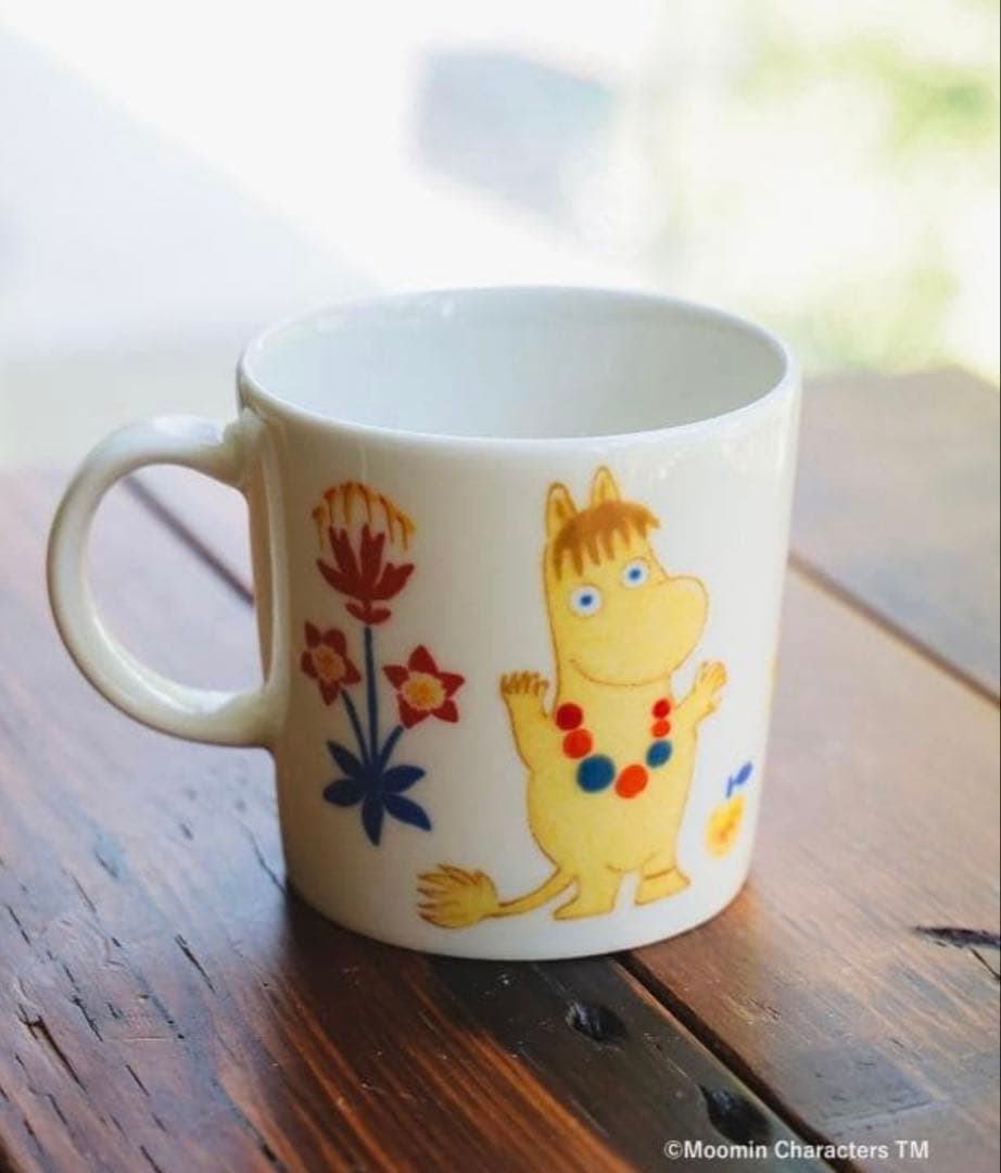 Beams JAPAN × MOOMIN ARABIA ハンドペイント マグ