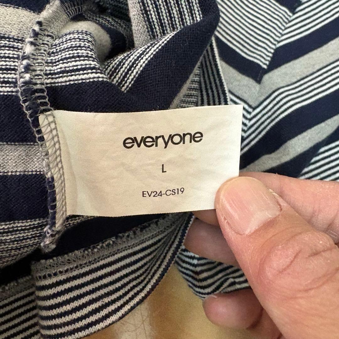 everyone border S/S Tee Lサイズ