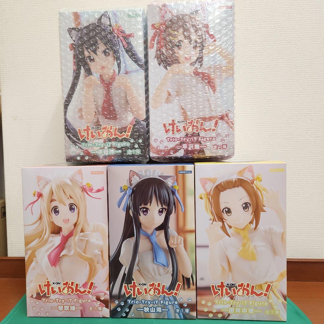Trio-Try-iT Figure けいおん フィギュア 5種類セット