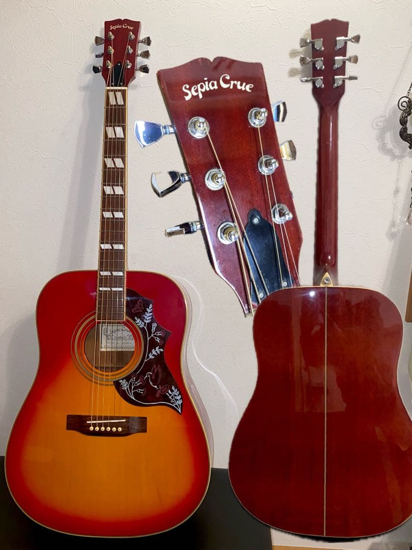 専用‼️磨き上げSepia Crue アコギ H-220 ハミングバード