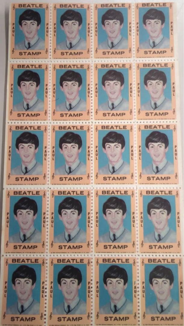ビートルズ　切手