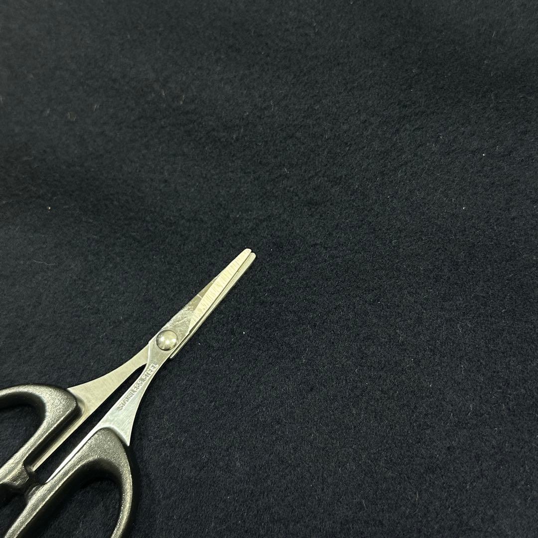 【Cremona】カシミヤ100% ダブル ロングコート 裏地総柄 紺 9