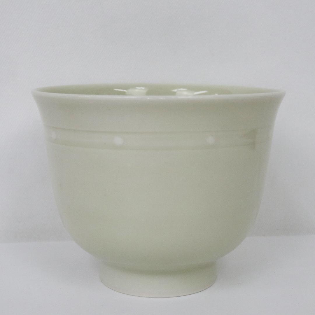 加藤泰一 牙白 茶碗 10客 清水焼 京焼