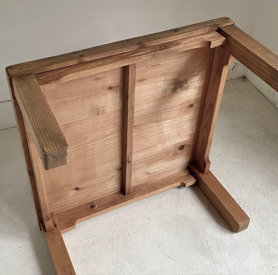 古いローテーブル　座卓　レトロ　飾り台　古道具　アンティーク　ちゃぶ台