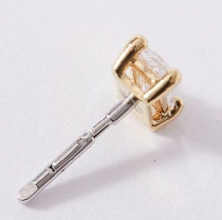 ⭐️Baqless/バックレス ジルコニアコレクション スクエアピアス