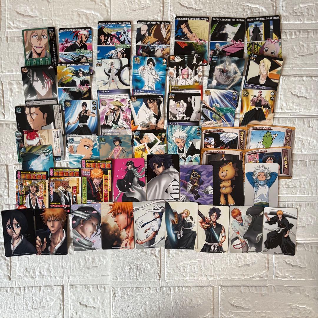 BLEACH クリアカード　トレーディングカード　97枚まとめ売り
