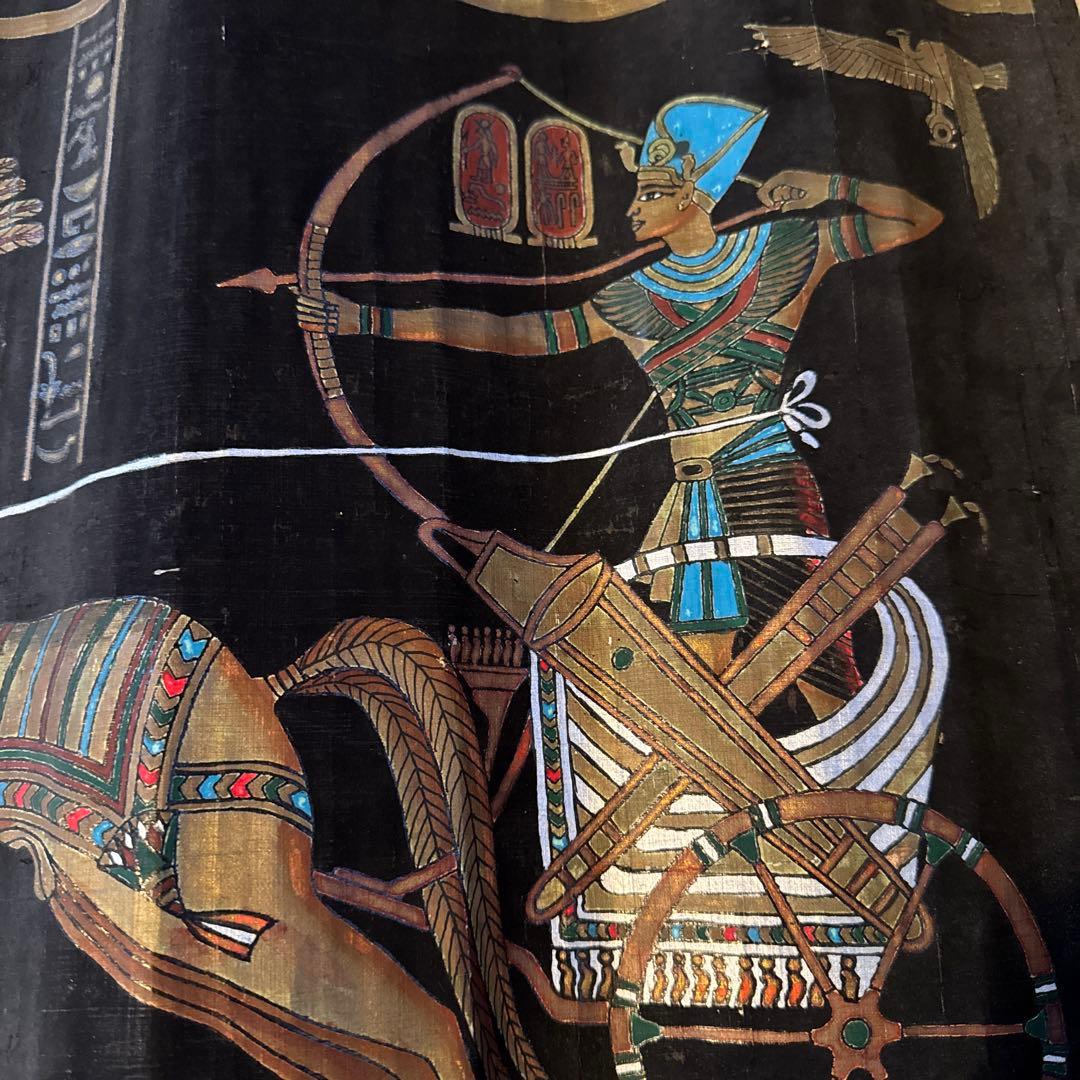 エジプトパピルス画 ラムセスチャリオット